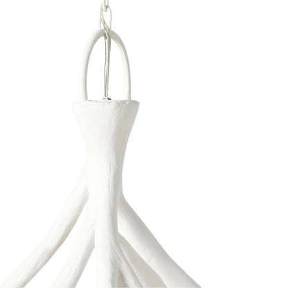 38-Inch Grey or White Chandelier