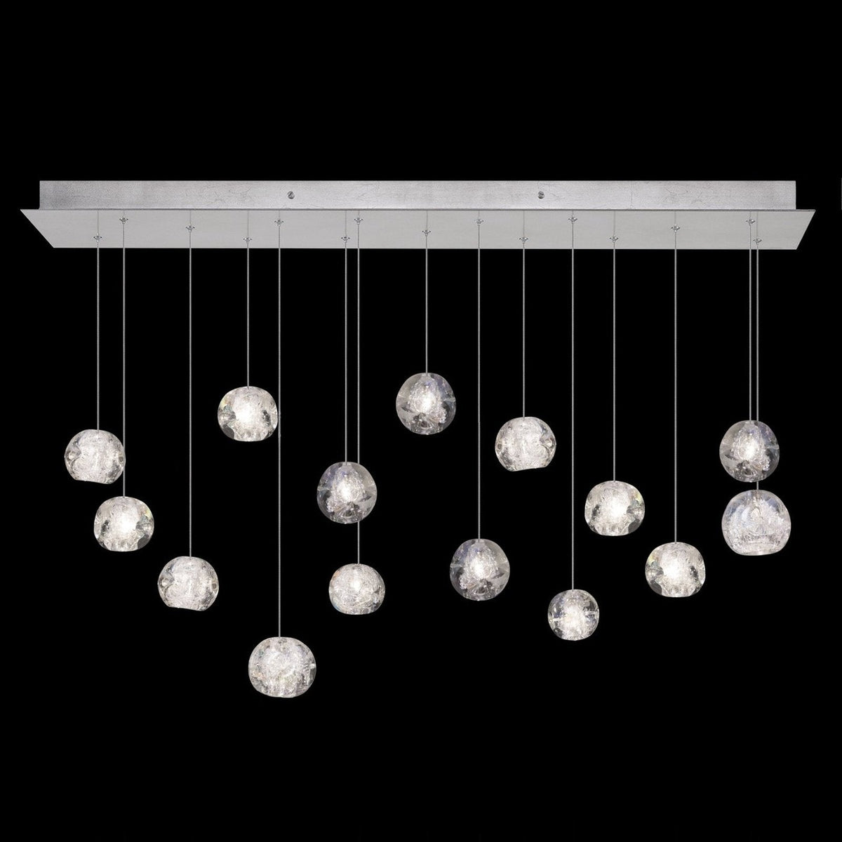 48-Inch Dichroic Crystal Linear Pendant