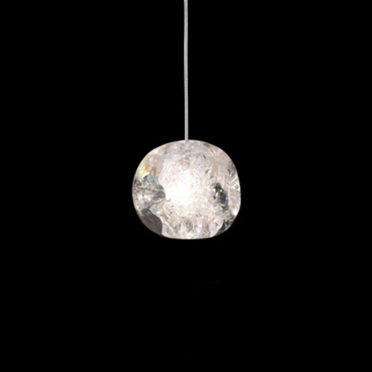 48-Inch Dichroic Crystal Linear Pendant
