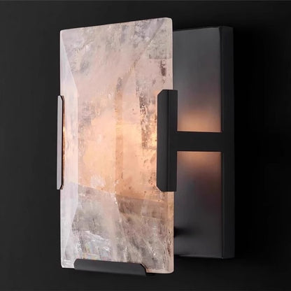 Compact Marble Modern Wall Light