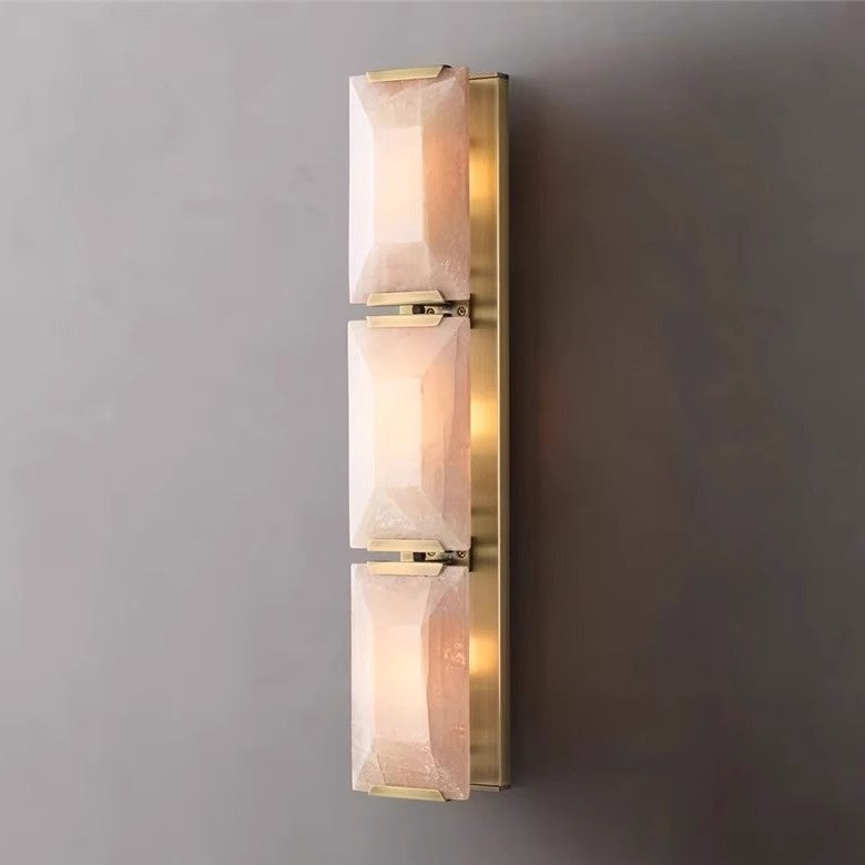 Compact Marble Modern Wall Light