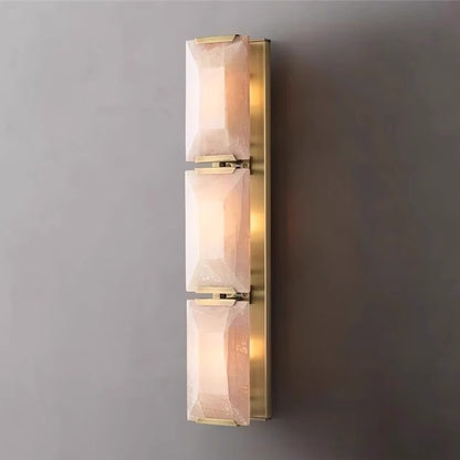 Compact Marble Modern Wall Light