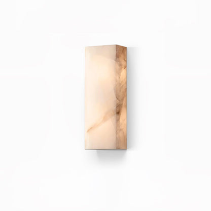 IP65 Rectangular Alabaster LED Wall Light