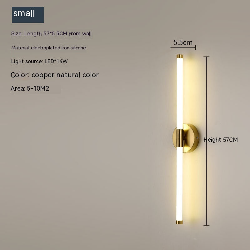 Long Silicone Linear LED Wall Light