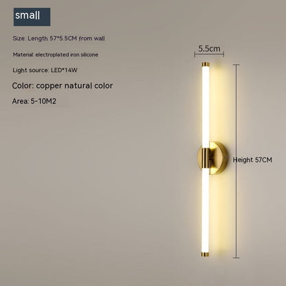 Long Silicone Linear LED Wall Light