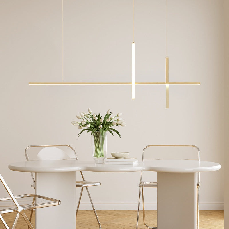 Modern Multi-Colour LED Chandelier / 150CM White Frame / Electrodeless Dimming