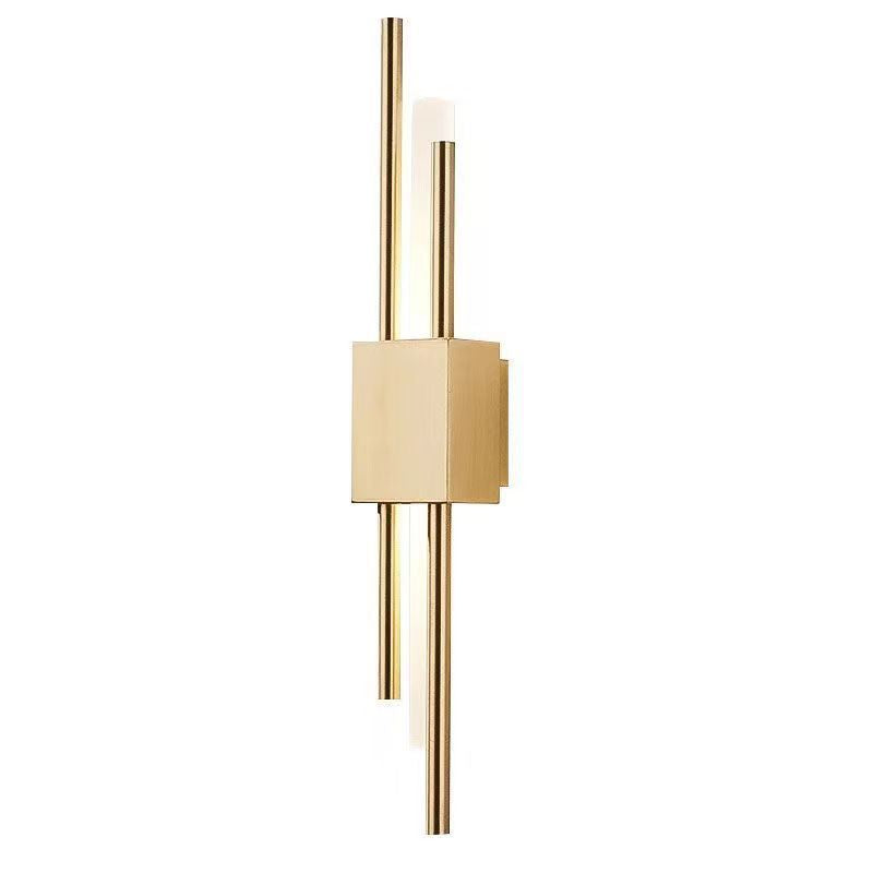 Nordic Bedside Warm Light Wall Lamp / Golden Left / Warm light