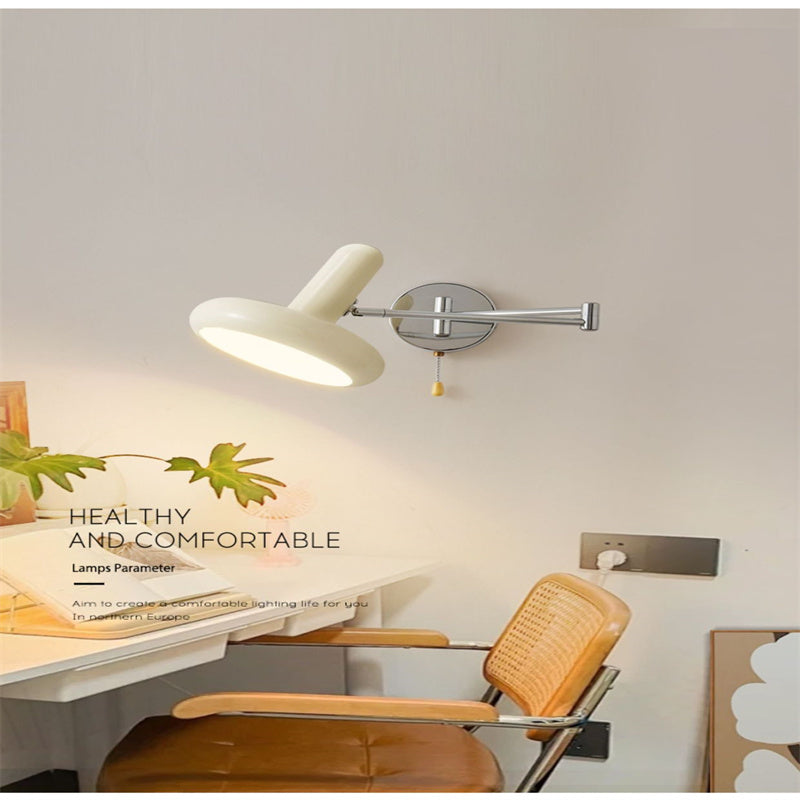 Retractable Study Reading Wall Light