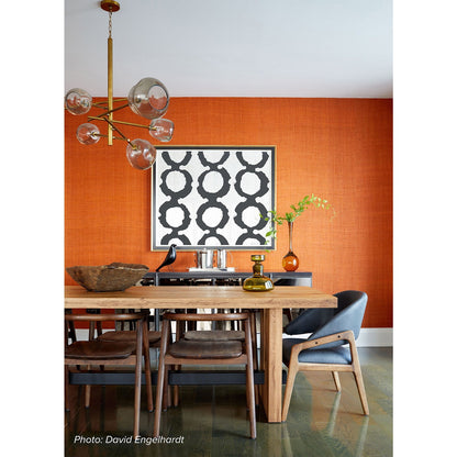 Smoked Glass Brass Linear Chandelier / Polished Nickel